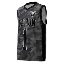 Load image into Gallery viewer, The Nation Camo Basketball Jersey