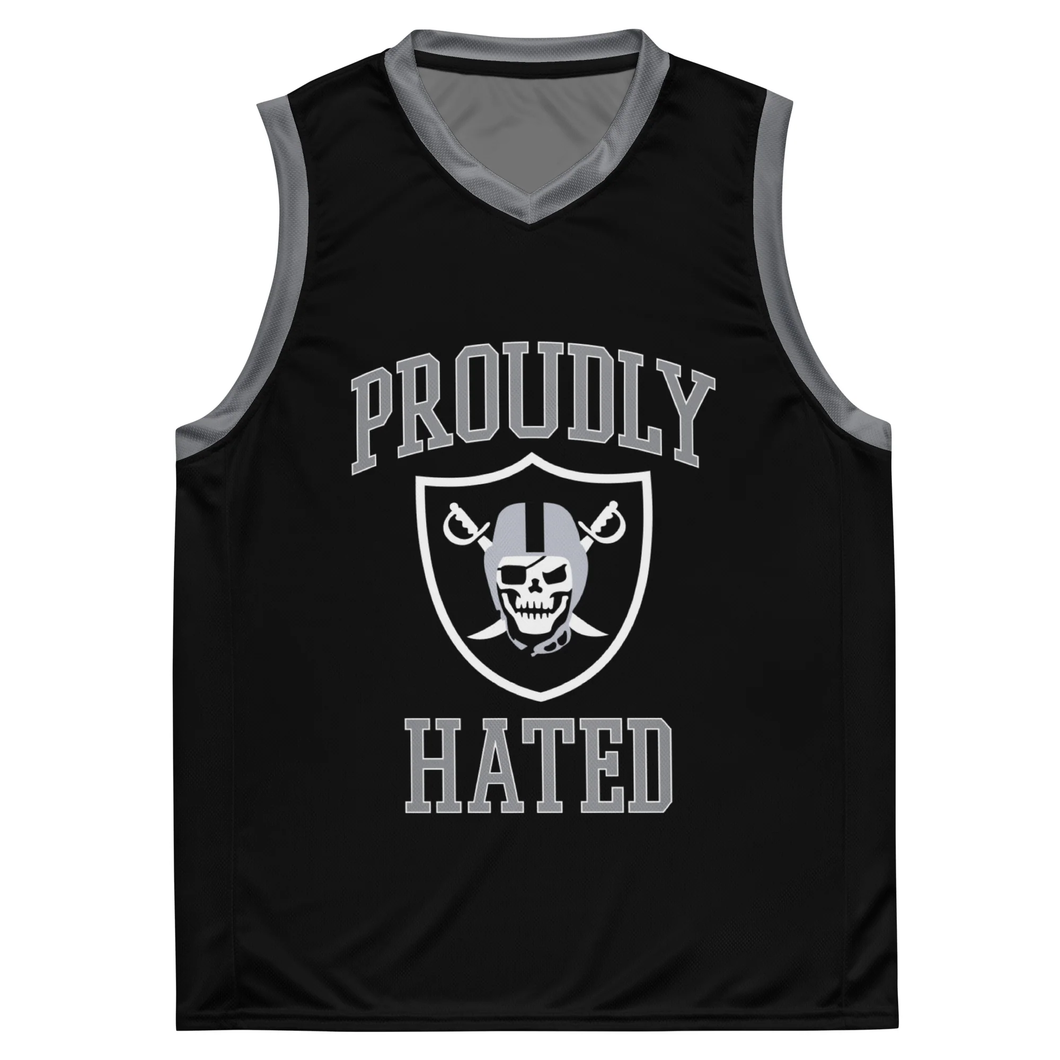Proudly Hated® Basketball Jersey