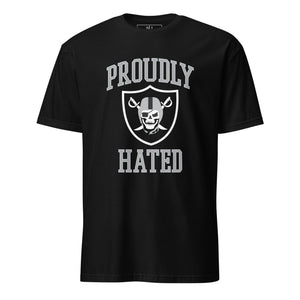 Proudly Hated Pirate Shield Unisex T-Shirt