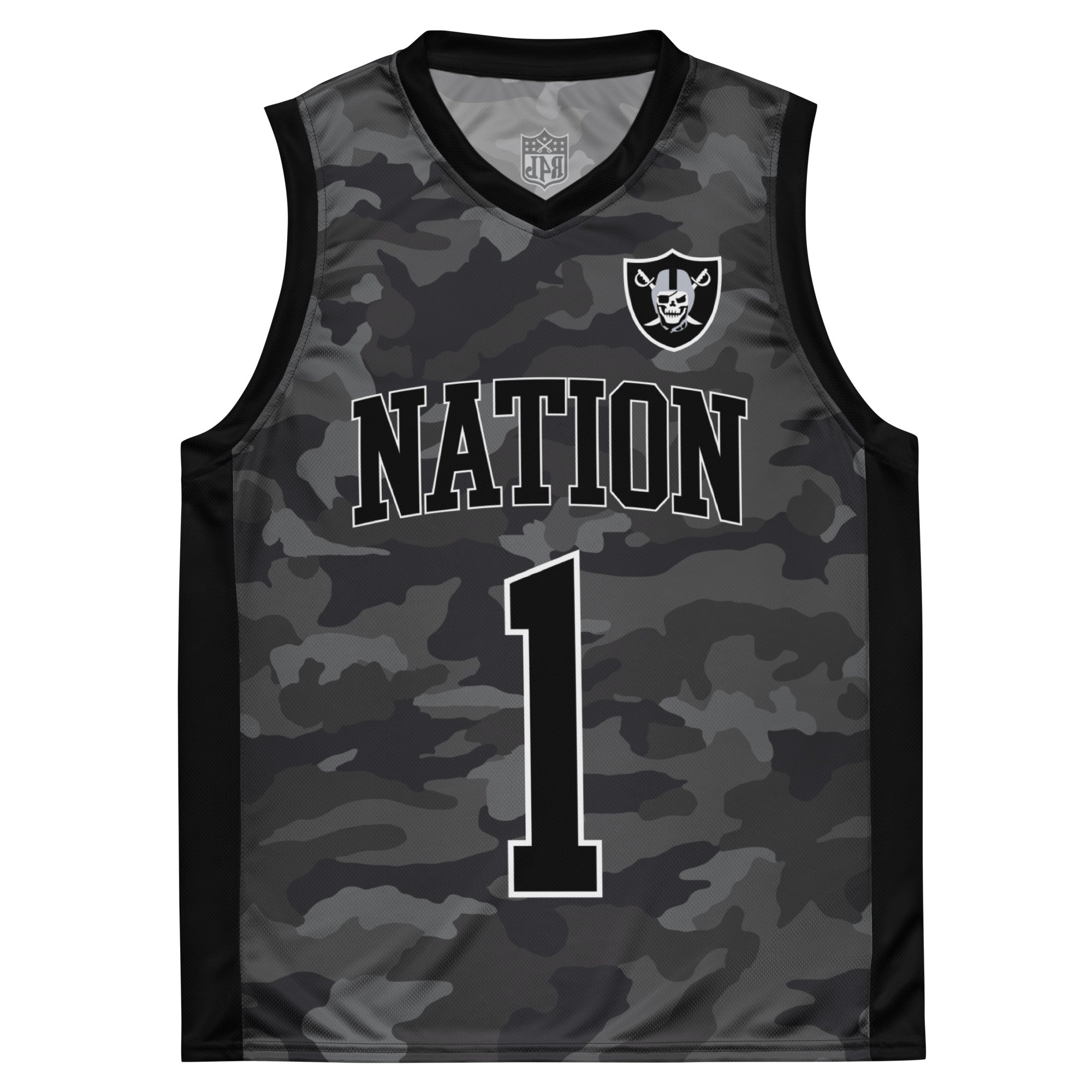 The Nation Camo Basketball Jersey One Nation Fanwear