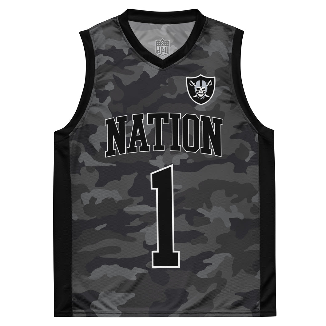 The Nation Camo Basketball Jersey