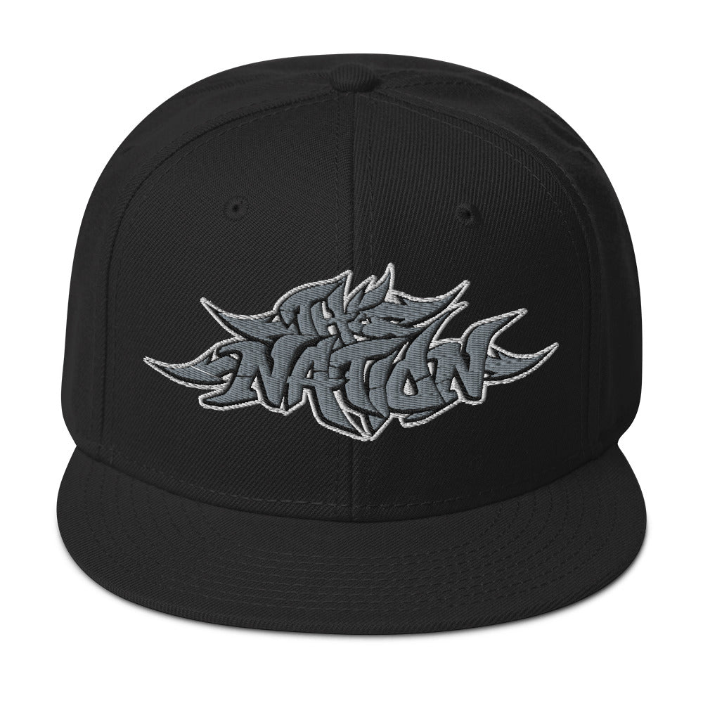 The Nation Graffiti Snapback Hat