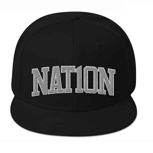 One Nation Throwback Snapback Hat