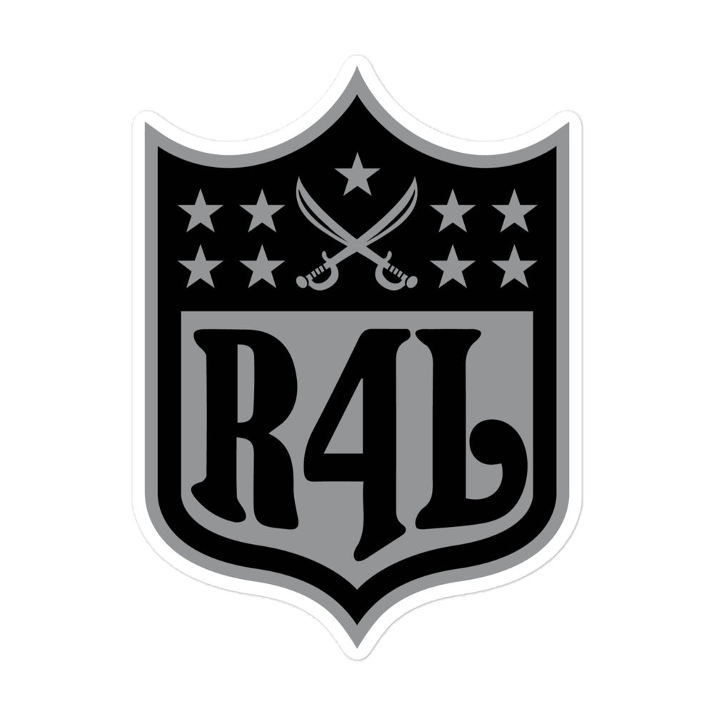 R4L Shield Sticker