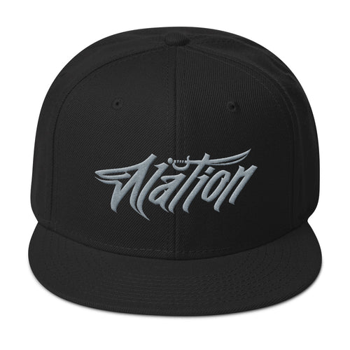 Nation Graffiti Snapback Hat