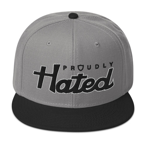 Proudly Hated 2-Tone Snapback Hat