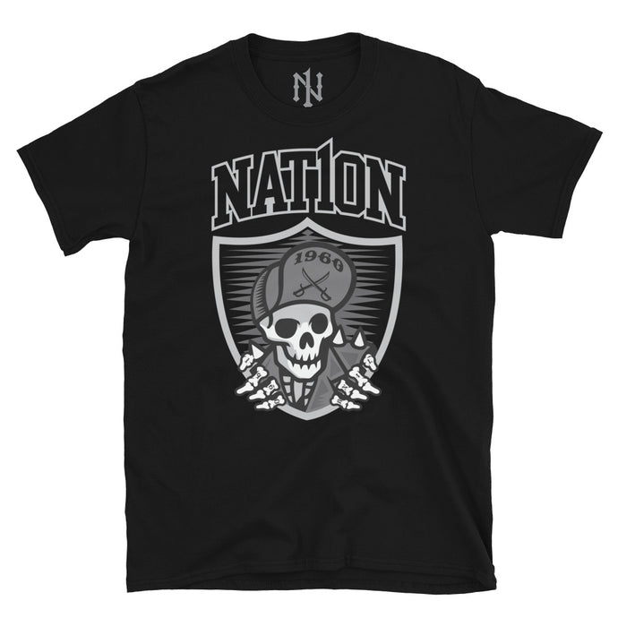 Las Vegas Raiders NFL The One Nation Team Baseball Jersey - Growkoc